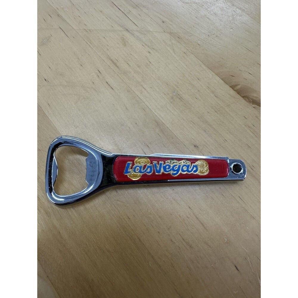 Vintage Las Vegas Casino Souvenir Multi Tool Knife Bottle Opener Made Korea